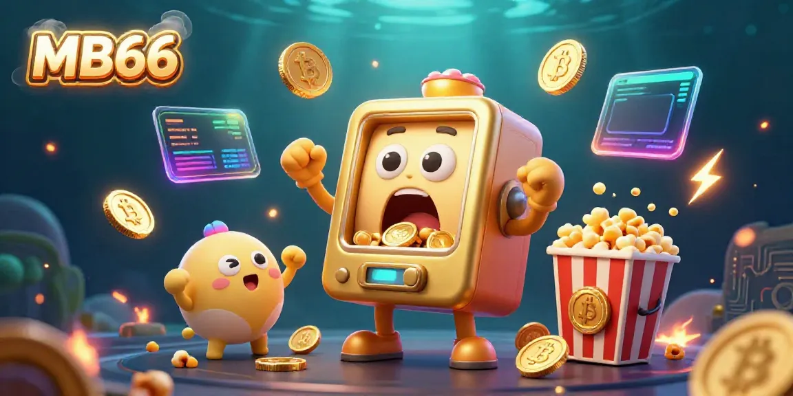 Experience the thrill of MB66 jackpots with dynamic slot machines, coins, and cryptocurrencies bursting in energy.