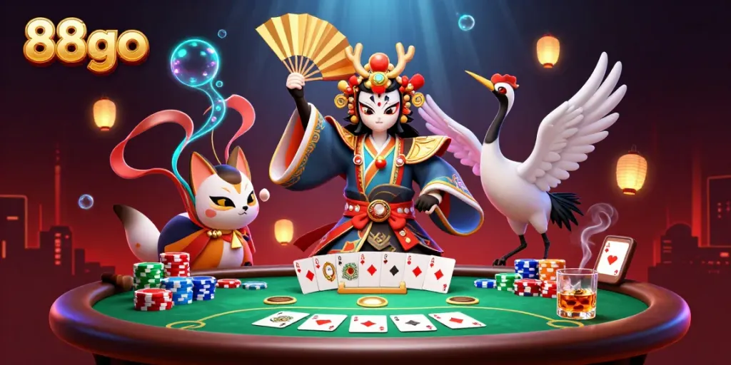 Engage with thrilling gameplay at 88go casino with vibrant animations and dynamic character scenes.