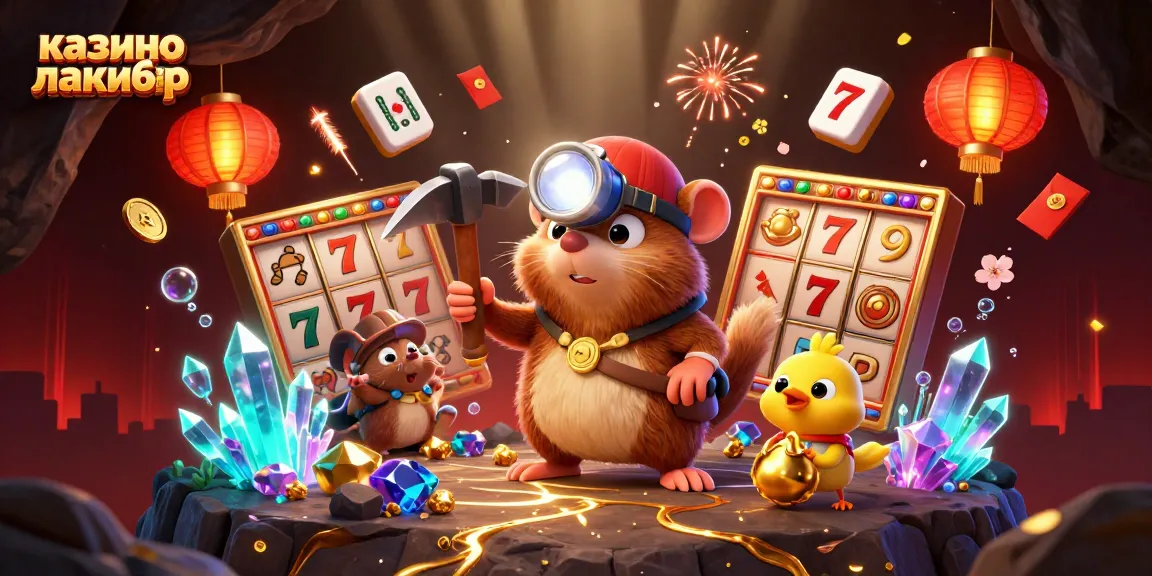 Win big at казино лакибир with captivating 3D treasure hunting excitement and vibrant casino elements.